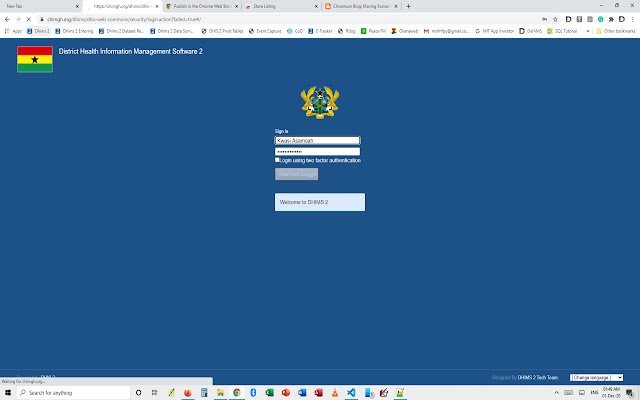 Kit Alat DHIMS daripada kedai web Chrome untuk dijalankan dengan OffiDocs Chromium dalam talian