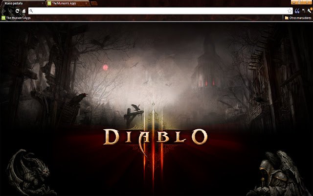 Diablo III(1366x768)  from Chrome web store to be run with OffiDocs Chromium online