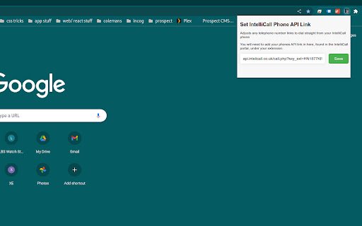 Dialer for use with InteliCall systems  from Chrome web store to be run with OffiDocs Chromium online