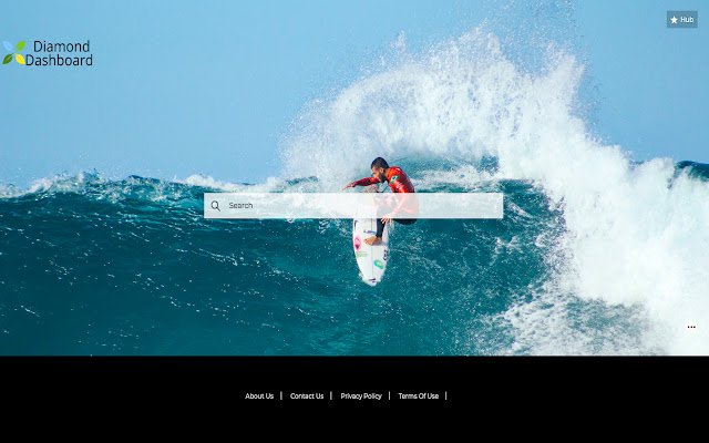 Diamond Dashboard Chrome New Tab dal Chrome Web Store da eseguire con OffiDocs Chromium online