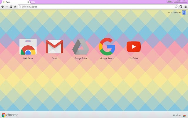 Diamond gradient pattern mula sa Chrome web store na tatakbo sa OffiDocs Chromium online