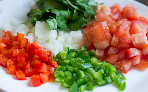 Diced Vegetables  from Chrome web store to be run with OffiDocs Chromium online