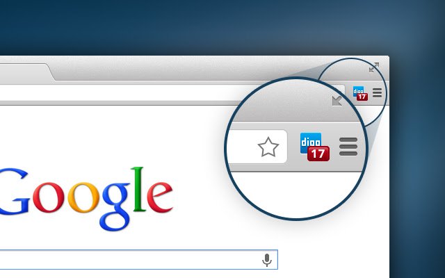 Digg Reader Notifier de Chrome web store se ejecutará con OffiDocs Chromium en línea