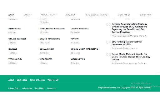 Digital Dimensions  from Chrome web store to be run with OffiDocs Chromium online