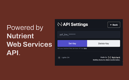 Digitally Sign PDF Documents – Powered by Nutrient™  from Chrome web store to be run with OffiDocs Chromium online