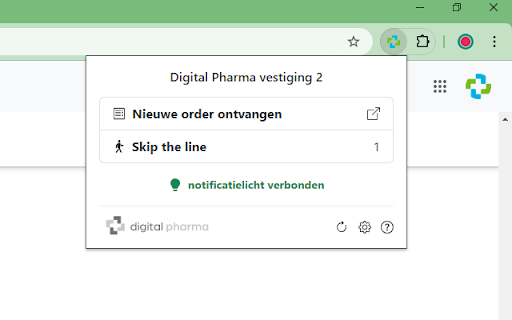 Digital Pharma Pharmacist Counter Notification from Chrome web store to be run with OffiDocs Chromium online Digital Pharma Pharmacist Counter Notification from Chrome web store to be run with OffiDocs Chromium online