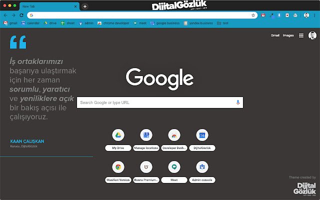 DijitalGözlük de la boutique en ligne Chrome sera exécuté avec OffiDocs Chromium en ligne