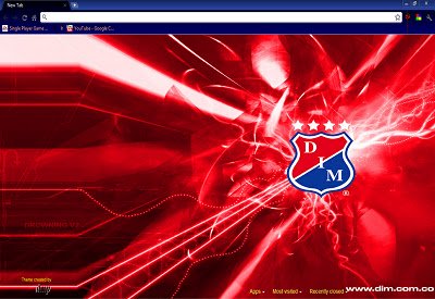 Tema DIM DEPORTIVO INDEPENDIENTE MEDELLIN da Chrome Web Store para ser executado com OffiDocs Chromium online