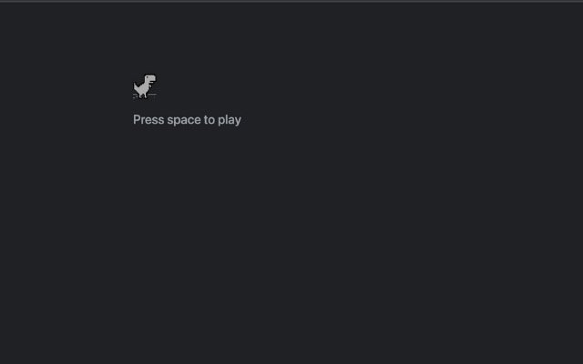 DinosaurGame  from Chrome web store to be run with OffiDocs Chromium online