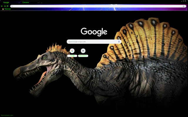 ธีมไดโนเสาร์จาก Chrome เว็บสโตร์ที่จะรันด้วย OffiDocs Chromium ออนไลน์