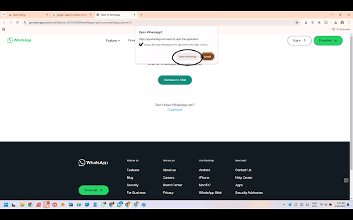 Direct WA by Vicky Martin Singh  from Chrome web store to be run with OffiDocs Chromium online