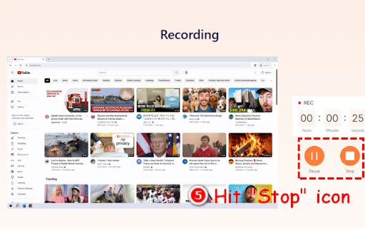DiReec All in One Screen Recorder for Chrome  from Chrome web store to be run with OffiDocs Chromium online