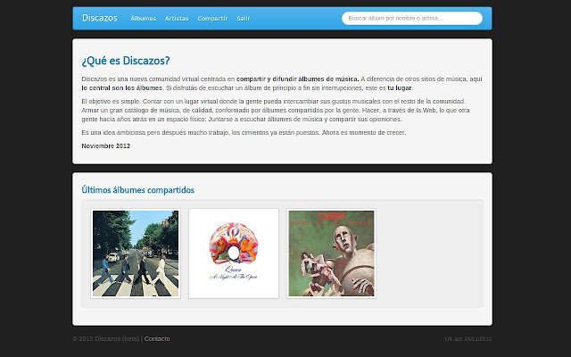 Discazos Player Connector aus dem Chrome-Webshop zur Ausführung mit OffiDocs Chromium online