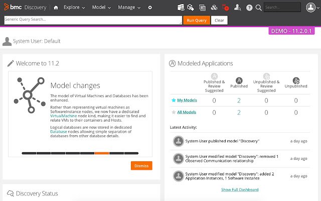 Disco Enhancements for BMC Discovery  from Chrome web store to be run with OffiDocs Chromium online