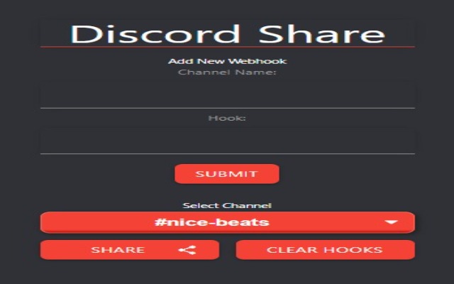 Discord Share dari toko web Chrome untuk dijalankan dengan OffiDocs Chromium online