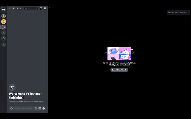 Discord Video Chat  from Chrome web store to be run with OffiDocs Chromium online