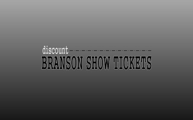 Discount Branson Show Tickets  from Chrome web store to be run with OffiDocs Chromium online