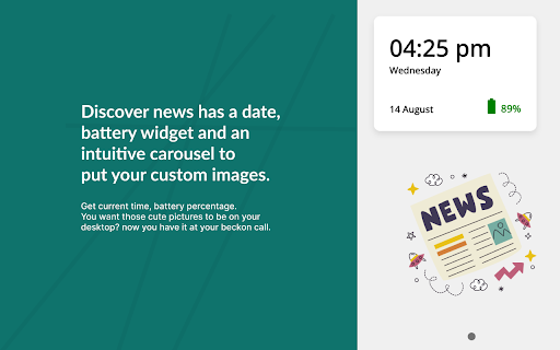 Discover News for Desktop  from Chrome web store to be run with OffiDocs Chromium online