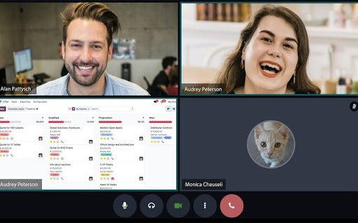 Discuss Push to talk  from Chrome web store to be run with OffiDocs Chromium online