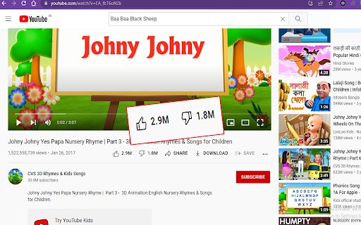 Dislikes in YouTube™  from Chrome web store to be run with OffiDocs Chromium online