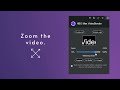 Disney+ Video Bender: OffiDocs Chromium 온라인으로 실행하기 위해 Chrome 웹 스토어의 비디오 회전 및 확대/축소