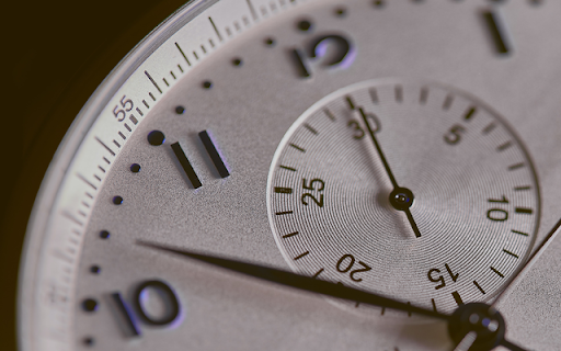 Display Time  from Chrome web store to be run with OffiDocs Chromium online