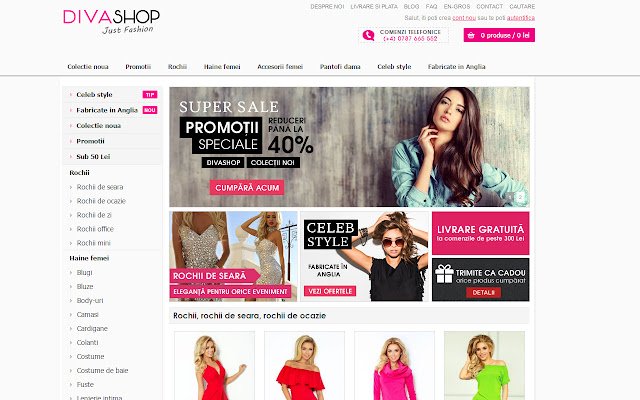 DivaShop.ro  from Chrome web store to be run with OffiDocs Chromium online