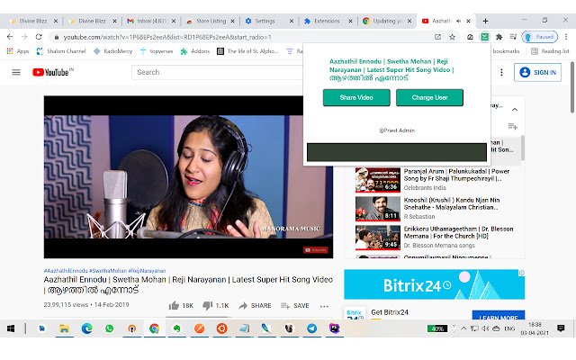 Ang Divine Blizz Video Helper mula sa Chrome web store na tatakbo sa OffiDocs Chromium online