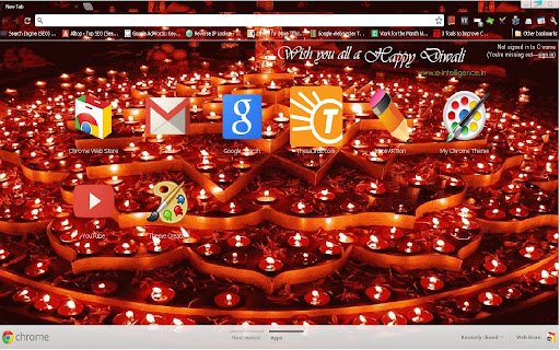 Diwali Theme  from Chrome web store to be run with OffiDocs Chromium online