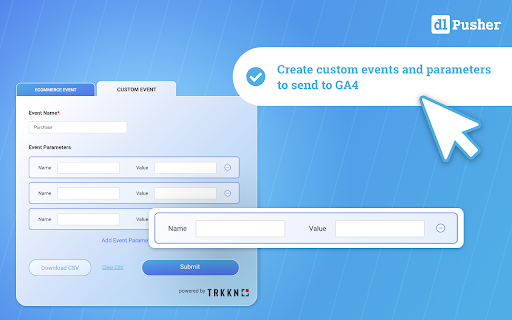 dlPusher  from Chrome web store to be run with OffiDocs Chromium online