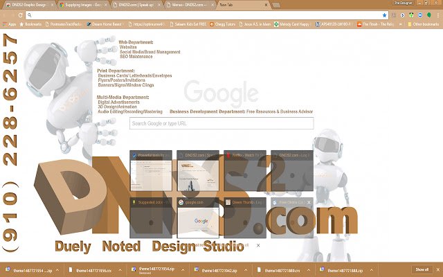 Tema di progettazione grafica DNDS2 rinnovato 1.5 dal negozio web di Chrome per essere eseguito con OffiDocs Chromium online