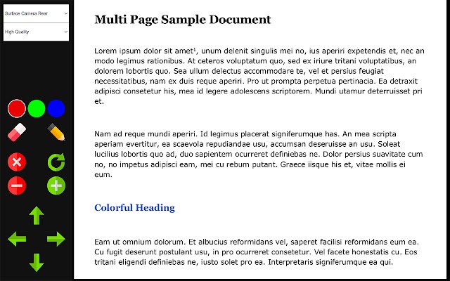 Chrome वेब स्टोर से DocCam Viewer को ऑनलाइन OffiDocs Chromium के साथ चलाया जाएगा