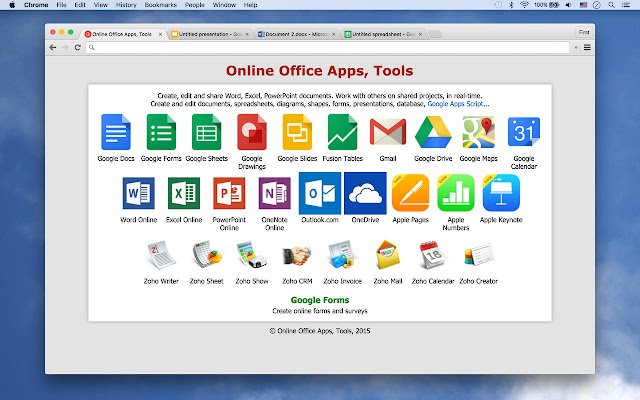 Chrome वेब स्टोर से दस्तावेज़ संपादक को OfficeDocs क्रोमियम ऑनलाइन के साथ चलाया जाएगा