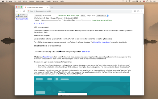 DOCX Viewer and Reader  from Chrome web store to be run with OffiDocs Chromium online