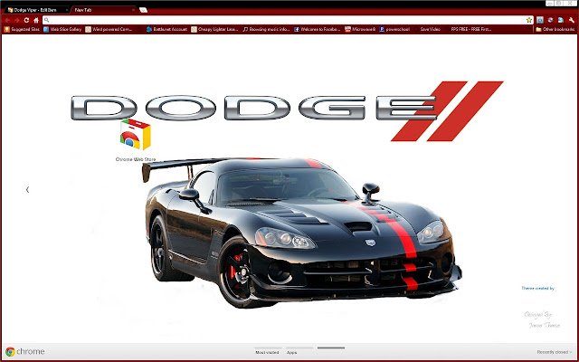 Dodge Viper din magazinul web Chrome va fi rulat cu OffiDocs Chromium online