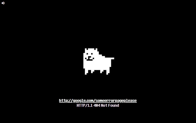 Dogcheck від Undertale як сторінки помилок із веб-магазину Chrome, які будуть запускатися за допомогою OffiDocs Chromium онлайн