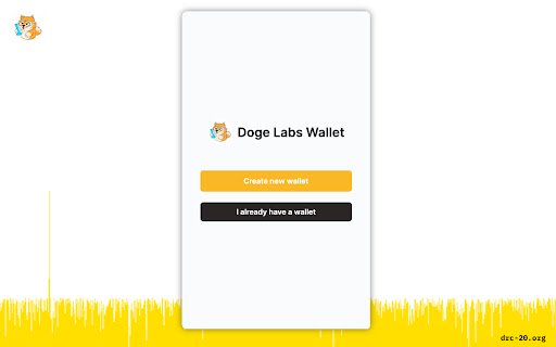 Doge Labs Wallet  from Chrome web store to be run with OffiDocs Chromium online