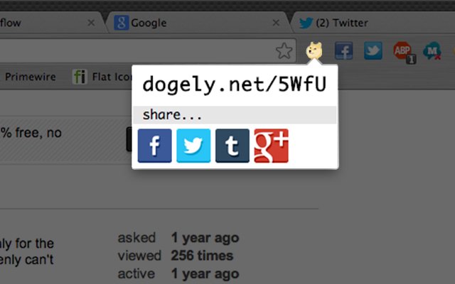 Chrome ウェブストアの Dogely を OffiDocs Chromium オンラインで実行