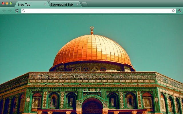 エルサレム、岩のドーム: Chrome Web ストアのマスジド クブブが OffiDocs Chromium オンラインで実行される