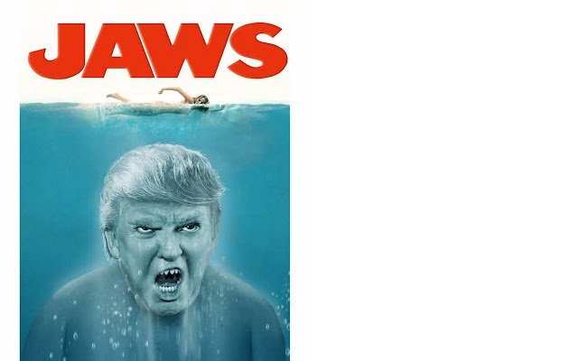 Donald Trump to the Music of Jaws  from Chrome web store to be run with OffiDocs Chromium online Donald Trump to the Music of Jaws  from Chrome web store to be run with OffiDocs Chromium online