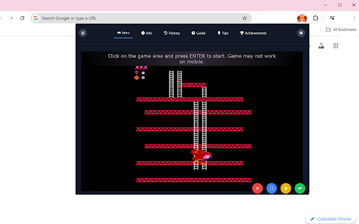 Donkey Kong Unlocked Game  from Chrome web store to be run with OffiDocs Chromium online