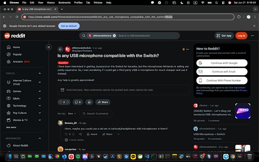 Do not translate Reddit  from Chrome web store to be run with OffiDocs Chromium online