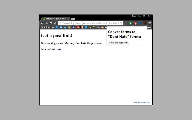 Non odiare il negozio web di Chrome da eseguire con OffiDocs Chromium online