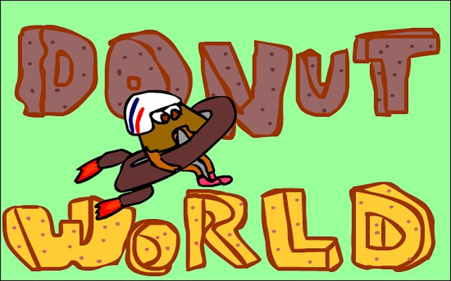 DonutWorld uit de Chrome-webwinkel wordt uitgevoerd met OffiDocs Chromium online