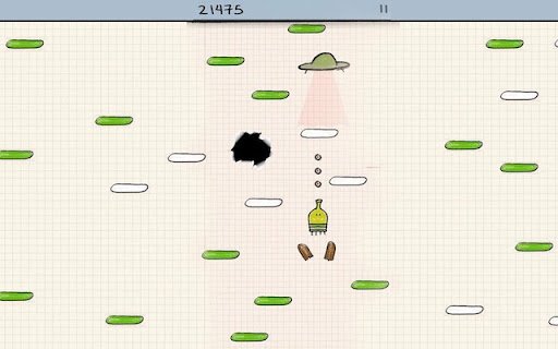 Doodle Jumpp  from Chrome web store to be run with OffiDocs Chromium online