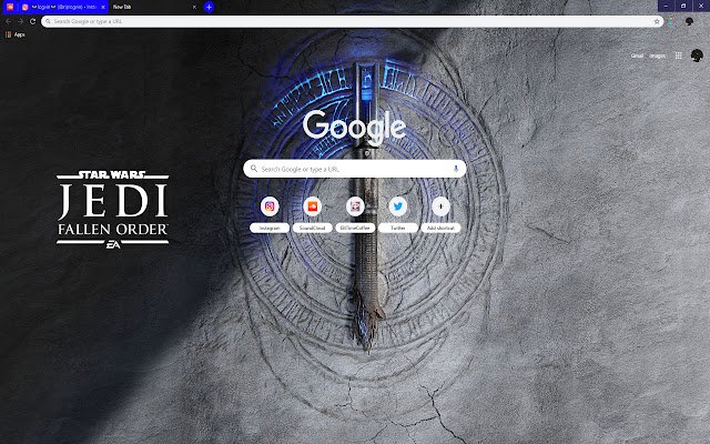 Dork Seite der Macht | Star Wars Jedi 2019 aus dem Chrome-Webstore soll mit OffiDocs Chromium online ausgeführt werden