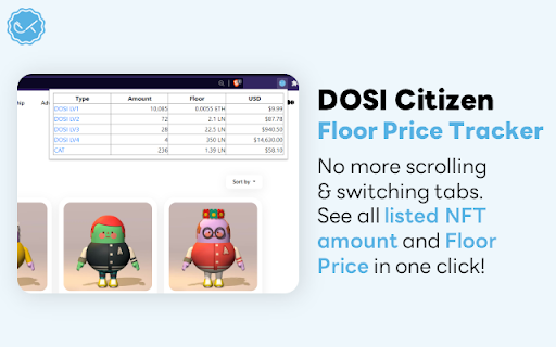 DOSI extension by DK  from Chrome web store to be run with OffiDocs Chromium online