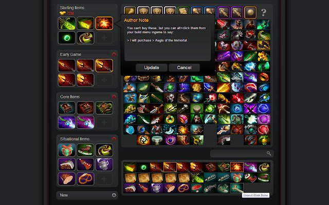 DotA 2 Build Editor Fix  from Chrome web store to be run with OffiDocs Chromium online