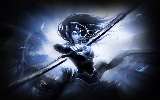 Dota 2 Mirana 1920 x 1080  from Chrome web store to be run with OffiDocs Chromium online