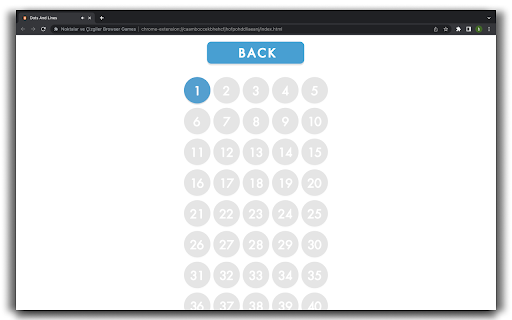 Dots and Lines HTML5 Game  from Chrome web store to be run with OffiDocs Chromium online